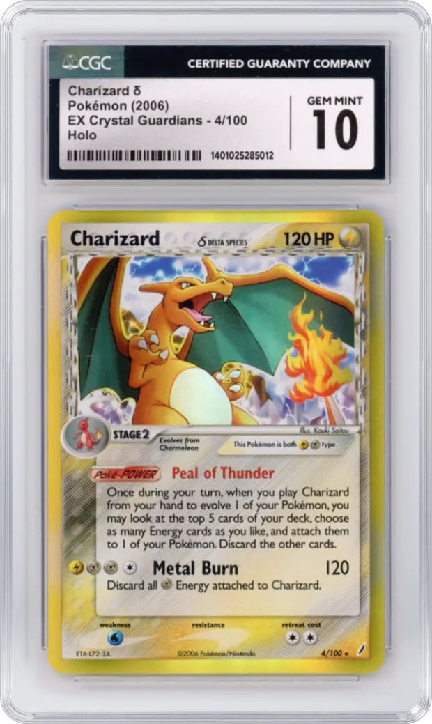 Charizard δ — Dragon Frontiers 100